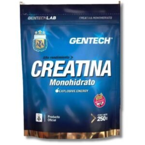 Creatina Monohidrato Gentech 250g Doy Pack